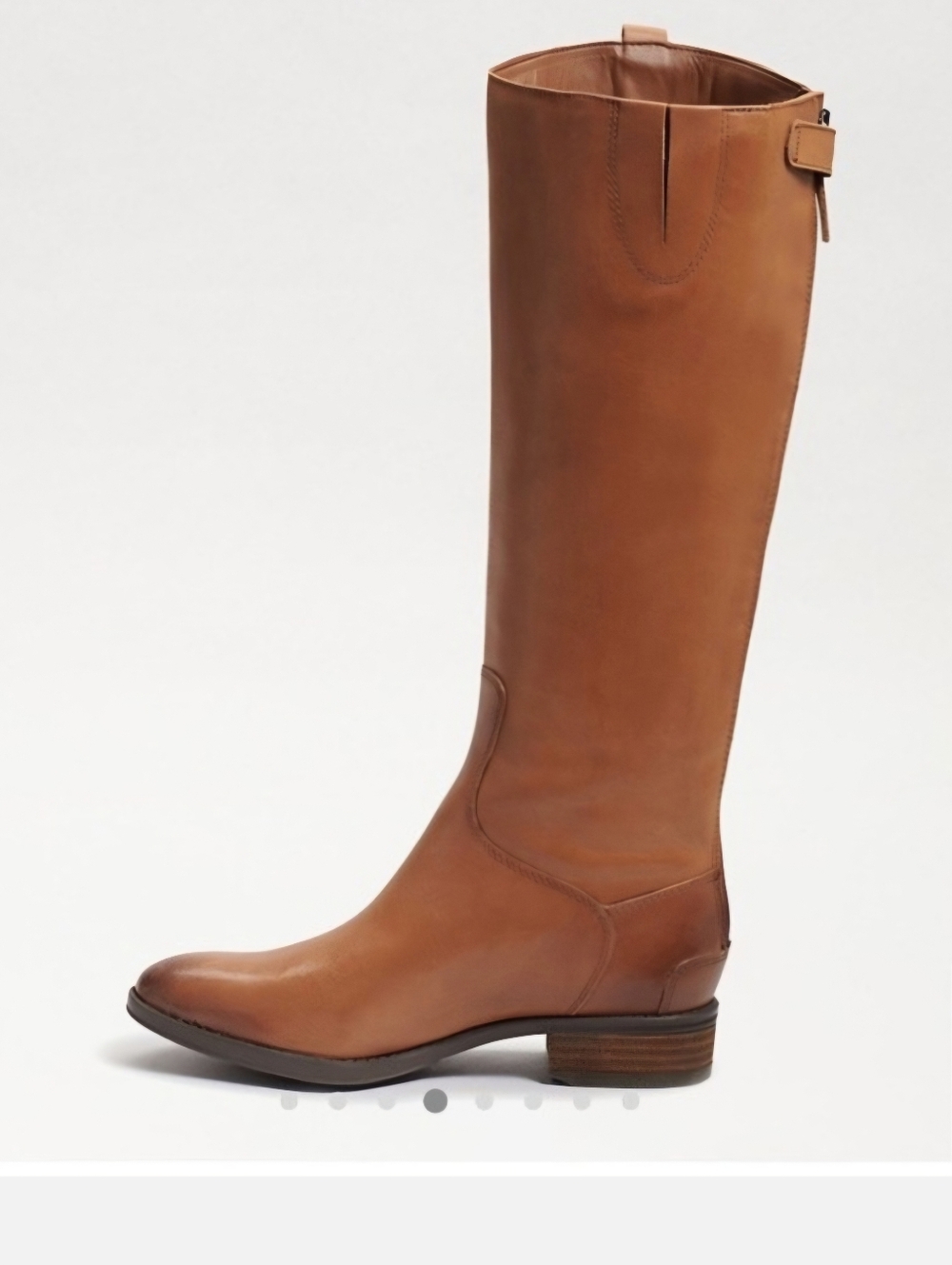 Sam Edelman Penny Brown Leather Riding Boots - 9.5 - Picture 5 of 16